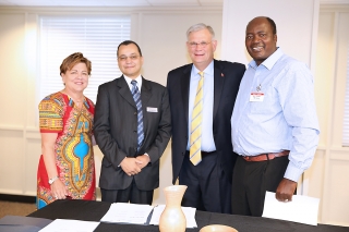 GBHEM leaders signed the Partnership Agreement for the expansion of the already existing global network of regional hubs. 