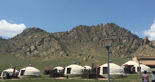 Mongolia Hillside Image