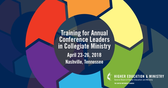 Register Now for Annual Conference Leaders in Collegiate Ministry Training