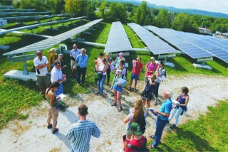 Boston Solar Field Image