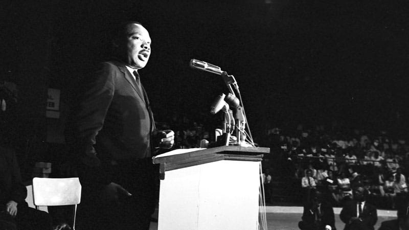 The Rev. Martin Luther King Jr. 